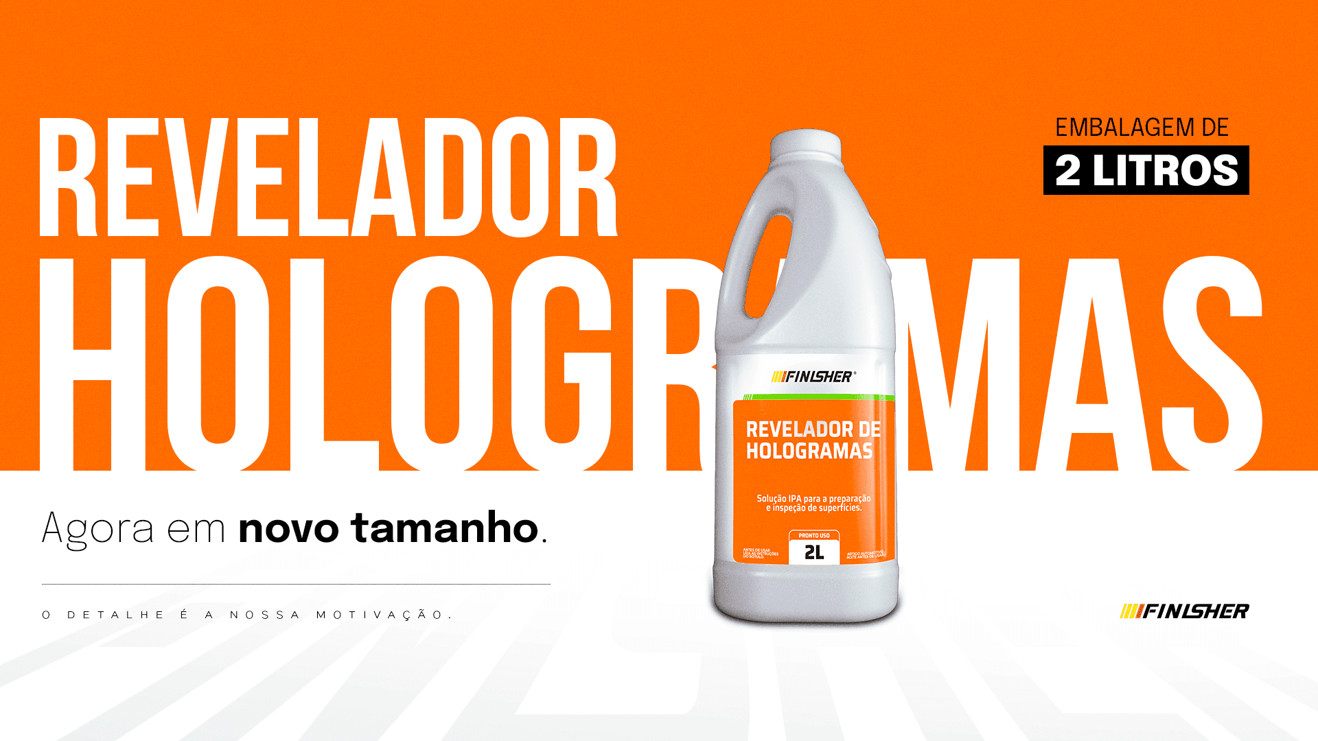 Banner Revelador de Holograma 2L