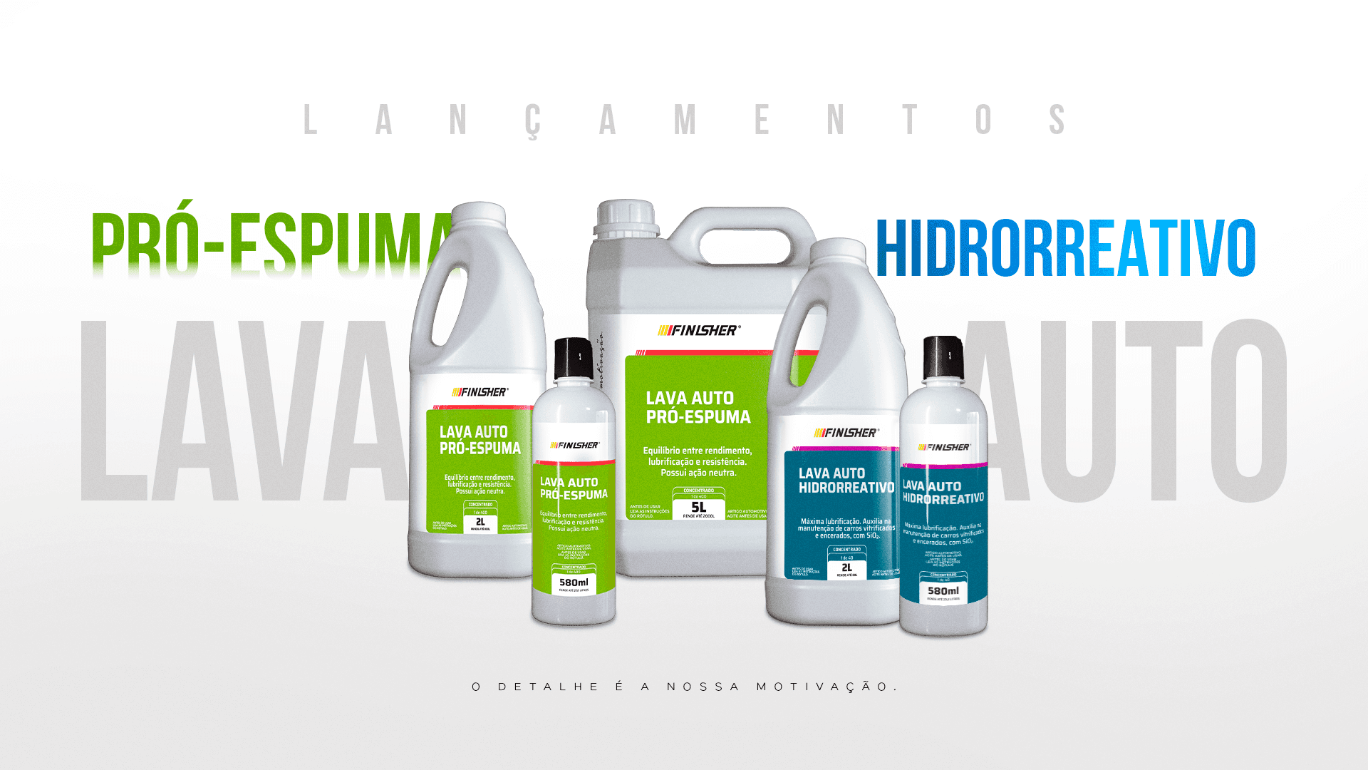 Banner Shampoo Fundo Branco