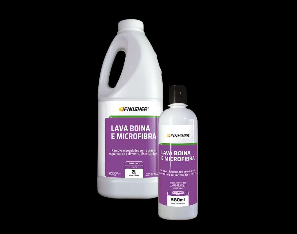 Limpador de Boinas e Microfibra Finisher